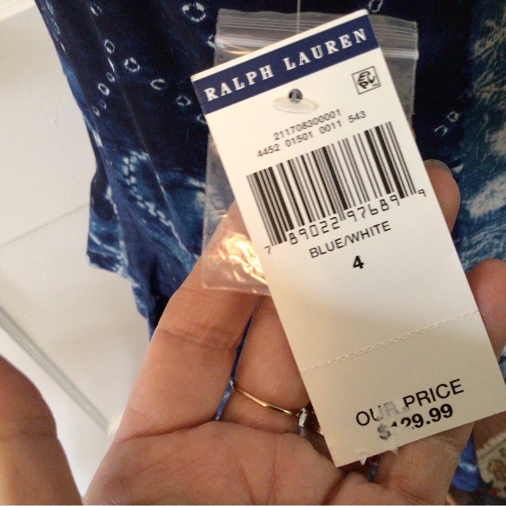 NWT Ralph Lauren silk halter top - Picture 4 of 7